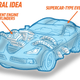 Illustration for article titled We Can Make Supercars Fun Again By Making Them Vastly More Insane